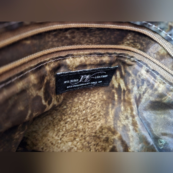 Black Wilson's Leather Studded Bag - Picture 8 of 10